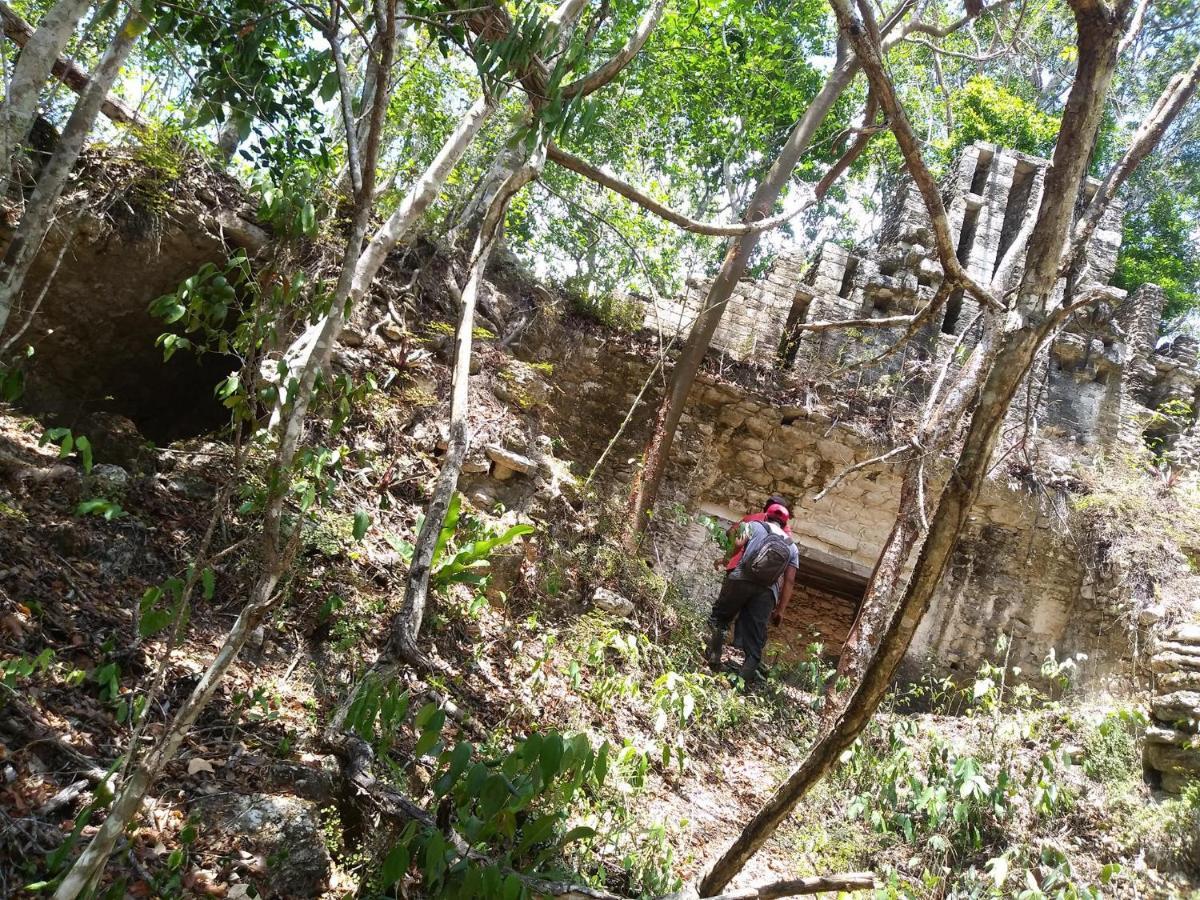 Hotel Templo Maya Xpujil Luaran gambar